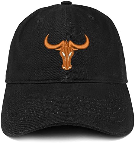 Trendy Prodavnica Odjeće Texas Bull Head Vezeni Pamučni Tata Šešir