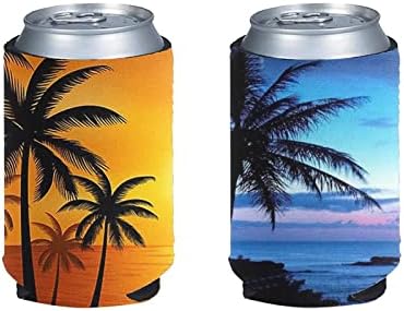 Horeset Beach Palm Tree Ispis može ojačati pivo za muškarce žene, mogu li hladniji smiješni citati neoprenske
