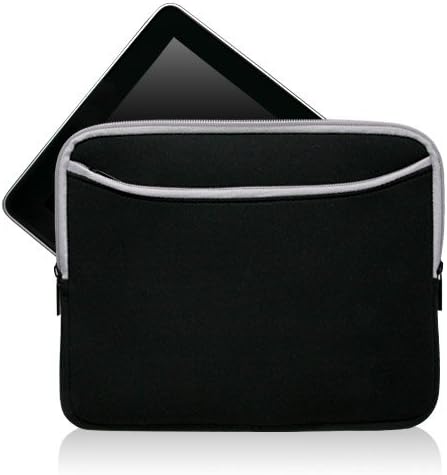 Boxwave Case kompatibilan sa Google Pixel C - Softsuit sa džepom, mekani torbica Neoprene poklopac s rukava za zatvarač za Google Pixel C - ugljen siv