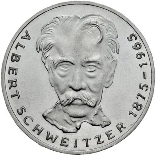 1975 g 5 njemački marka srebrna pribora za komemorativni novčić. Deutsche Mark ocijenjen od strane prodavača cirkuliranog stanja.