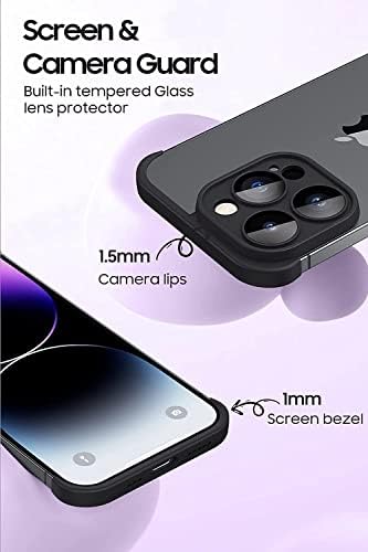 FXFoot za iPhone 13 Pro zaštitni kofer za zaštitu sočiva kamere, ultra tanak lagani branik bez male poklopca,