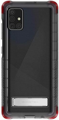 Ghostek Covert Galaxy A51 CASC CLEAR sa Kickstandom Super Slim Slim Fit Scoofooff Dizajn sa leđima otpornim na ogrebotine i klizajući ručni prianjanje bežične punjenja kompatibilna 2020 Galaxy A51 - dim