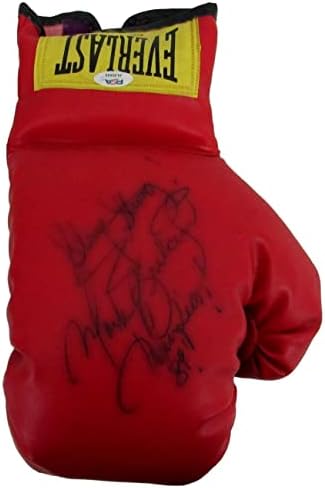 Mark Breland sa autogramom/upisanom Everlast desnom bokserskom rukavicom PSA/DNK 176824 - bokserske rukavice