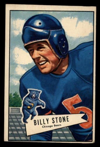 1952 Bowman # 88 Billy Stone Chicago Bears VG Medvjedi Bradley
