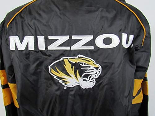 G-III Sports Missouri Tigers Youth X-Veliki crni Flicker Flicker Full Zip s kapuljačom AUMZ 7 XL