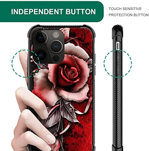 TNXEE kompatibilan s futrolom za iPhone 14, fantasy ružičasti uzorak dizajn iphone 14 futrola za muškarce žene, otporna na udarcu za jabuku