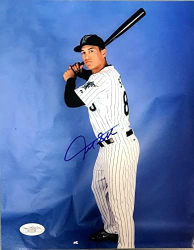 Mike Giancarlo Stanton potpisao 8x10 foto-JSA G07736 - AUTOGREM MLB Photos