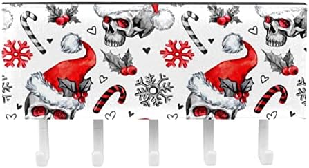 Guerotkr kuke za viseće, ljepljive kuke, zidne kuke za viseće, božićne lubanje snježne pahuljice šaljivi