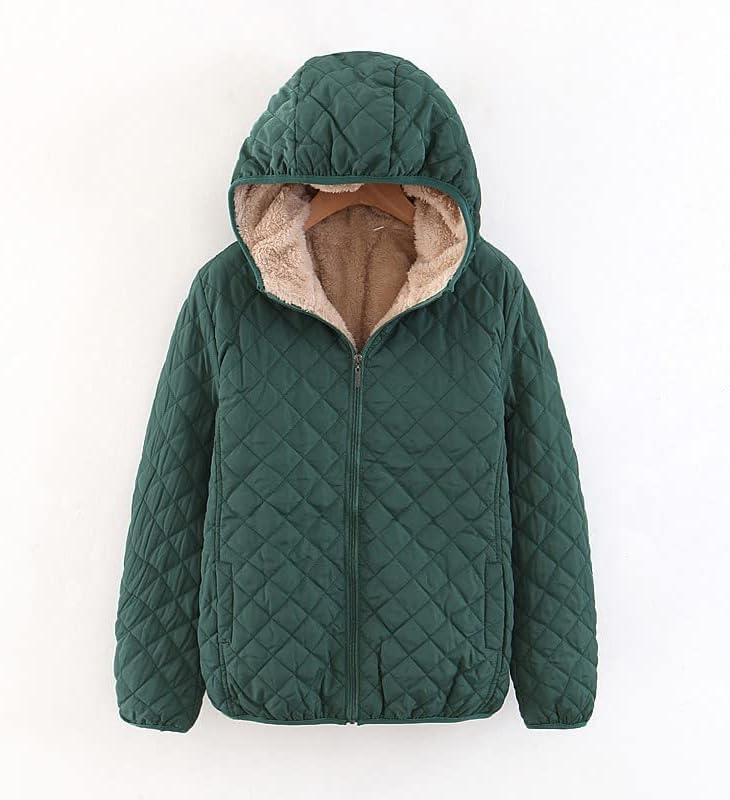 QFVZHY Ženske zimske kapute 2022. prednji hood sa zatvaračem Topla casual raglan bomber jakna s džepovima kaputa za kapute