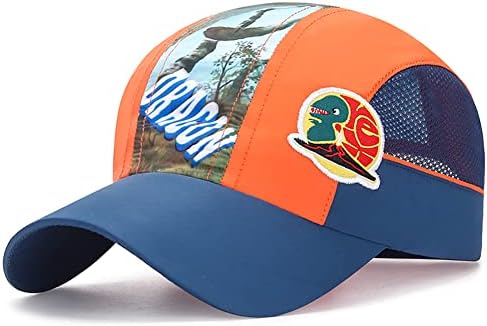 JULERWOO KIDS DINOSAUR & SHARD bejzbol kapa Podesiva brza suha mrežica UV zaštita Sun Hats