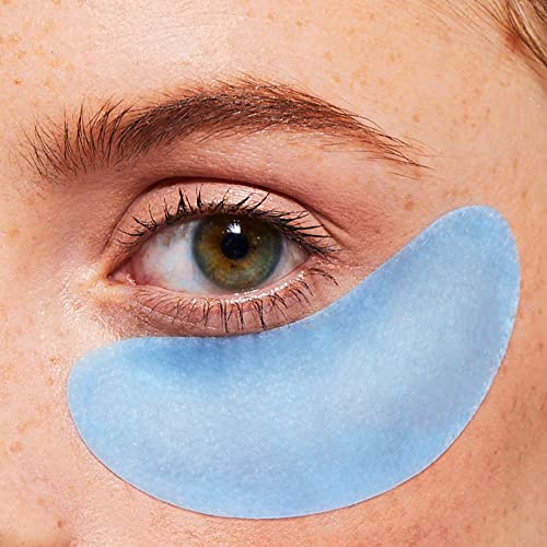 Pacifica Beauty Eye Svijetla vitamin C Spot SPOT SERUM maska, ispod zakrpa za oči, osvjetljenje, hidratantno, spuštanje za sve tipove kože, biljne, vegane + okrutnost besplatno, plava, 4 broja