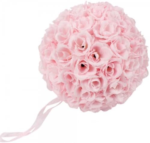 NOVO 9,84 inčni dekor vjenčanja Romantični super cvijet ljubičasta kugla
