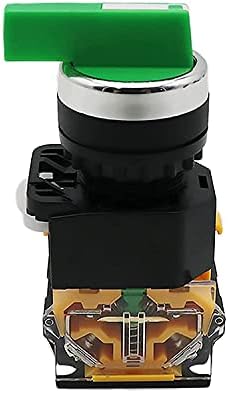 Gummmy 22mm selektorski gumb okretni prekidač Trenutak 2NO 1NO1NC 2 3 Pozicija DPST 10A 400V prekidač za