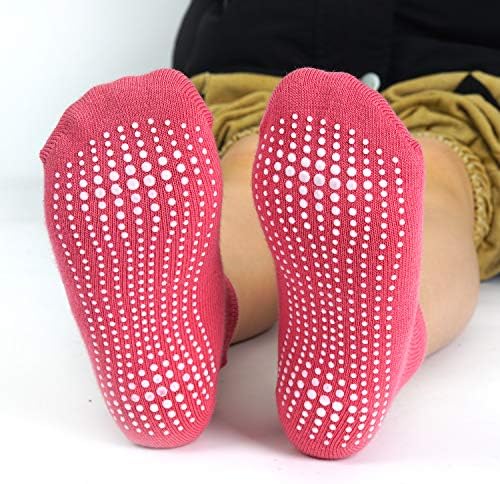 AMINSON GRIP gležnjače niske rezne atletske čarape - Dječji dječaci Djevojke Anti klizač protiv klizanja