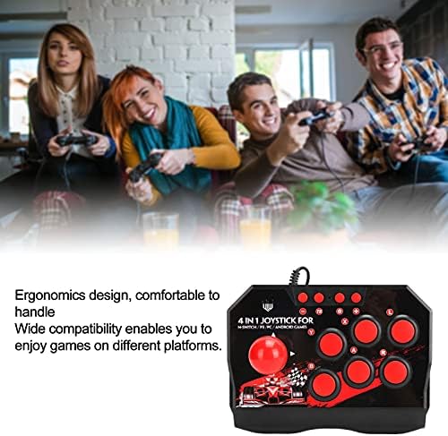 Arcade Fight štap, komfor i ergonomija Kompjuterski regulator računara Ožičene borbe Stick Arcade Games