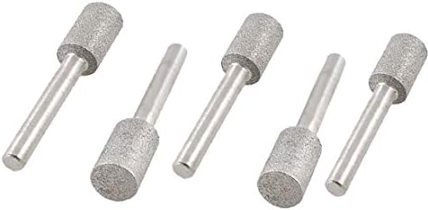 X-DREE 5 kom 12mm x 20mm x 6mm cilindrične cijevi cijevi poliranje Dijamantne tačke File (5 piezas 12 mm