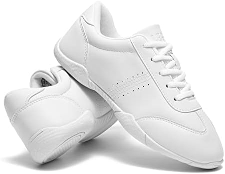 HWJHMX Cheer Shoes bijele ženske navijačke cipele omladinske plesne cipele djevojke Atletski trening prozračni