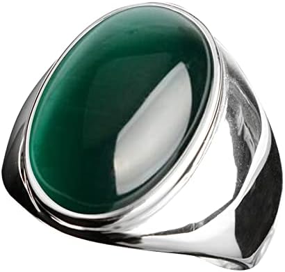 Yistu tanki prstenovi za žene od nehrđajućeg čelika umjetni mačji kamen za oči titanijum čelični prsten