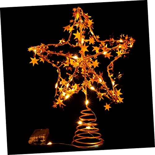 Harpyyami Tree Top Star LED dekor Betlehem Star Ornament Santa Tree Topper Christmas Star Treetop Božićna