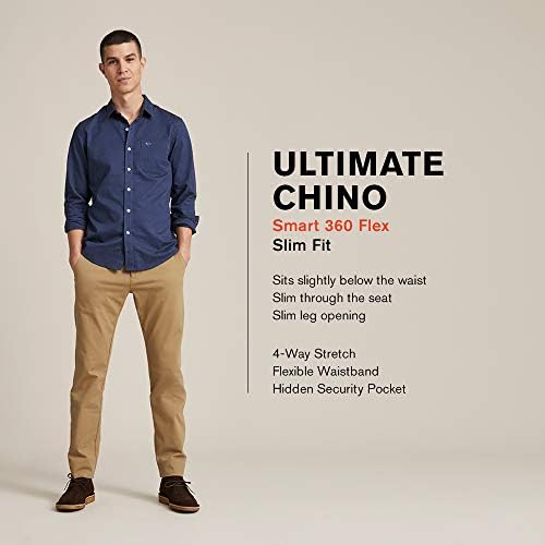 Dockers muški Slim Fit Ultimate Chino sa Smart 360 Flex