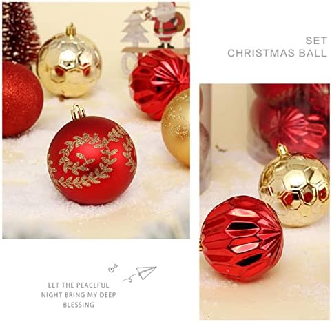 Božićni viseći ukrasi, božićni ukrasi, Xmas Baubes, božićno drvce Baubles - Xmas Dekorativske kuglice za