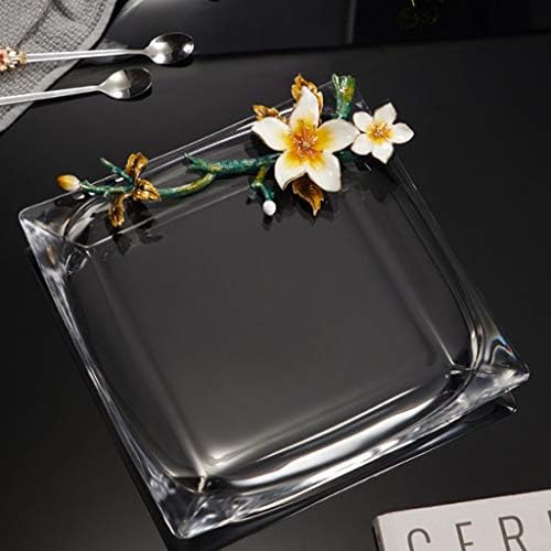Wssbk kristalno staklo voćna ploča dnevni boravak početna moderna lagana luksuzna kreativna ploča za užinu