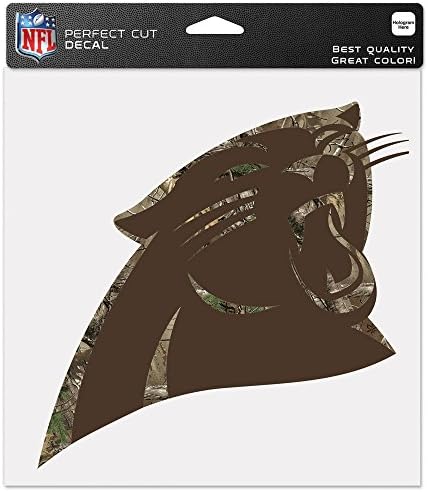 Wincraft NFL Carolina Panthers 8x8 savršena rezana naljepnica Camo, jedna veličina, boja tima
