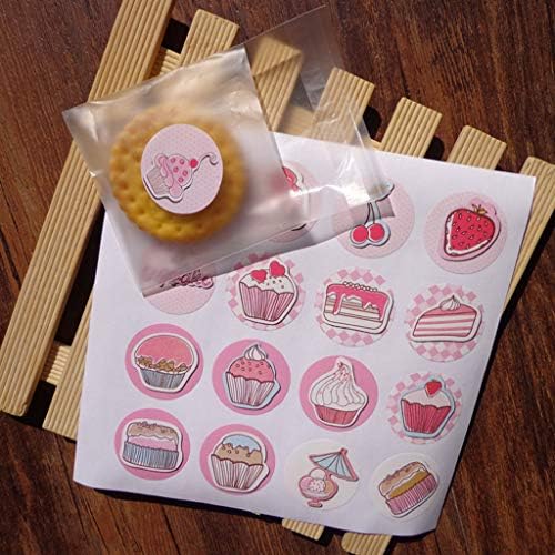 LIANGLIN WU Labels Seals Sweet Cake Candy torba za pečenje naljepnica Seals naljepnice za umotavanje poklona