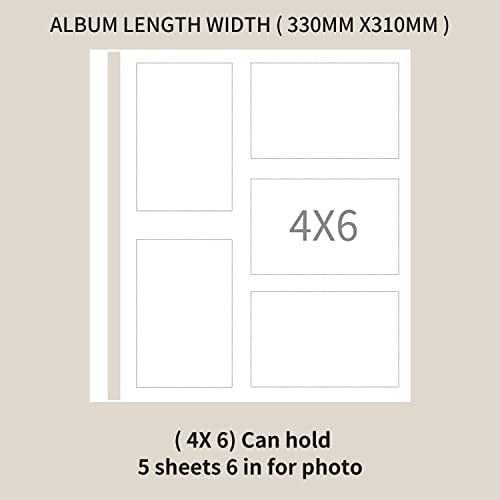 Fabric Frame Cover Photo Album 4x6 1200 Pocket Photos, extra Large Capacity family Wedding Picture albumi