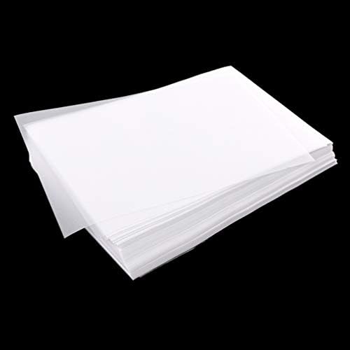 Operilacx White CardStock Rice papir 100pcs 16K Xuan Paper Prozirni trag papira Kineski kaligrafski kaligrafski