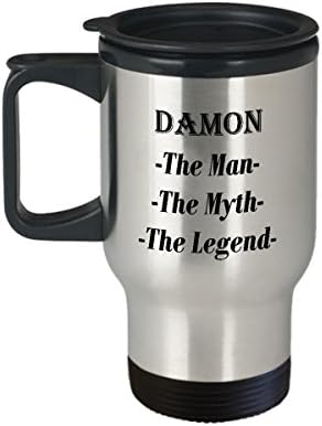 Damon - čovjek mit, legenda fenomenalni poklon za kafu - 14oz putna krigla