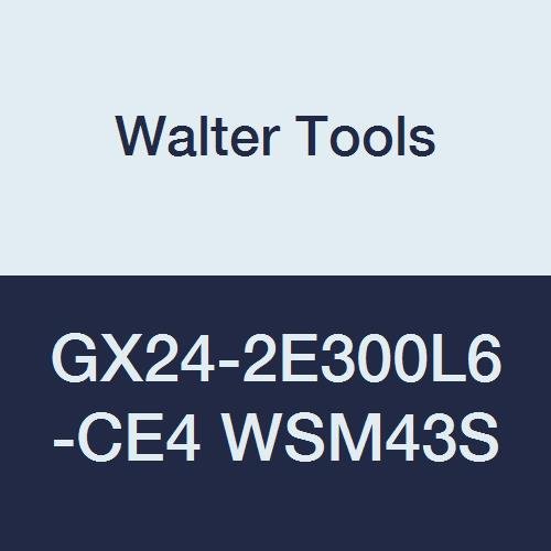 Walter Alati GX24-2E300L6-CE4 WSM43S Carbide Tiger-Tec indeksirani umetak za okretanje, 0.008 ugaoni radijus