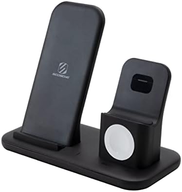 Scosche CSQ3N1WT-SP kompatibilan / zamjena za pametne telefone omogućene QI, satove i uši, futrole za punjenje,