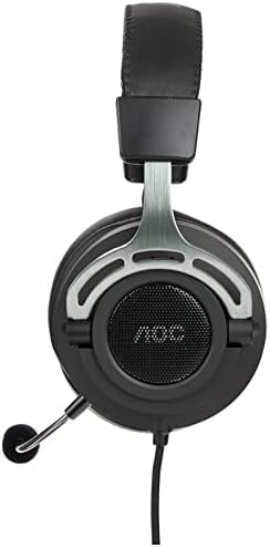 AOC Gaming GH200 žičane Gaming slušalice sa 2.0 Stereo zvukom, ugrađenim odvojivim mikrofonom, vrhunskom