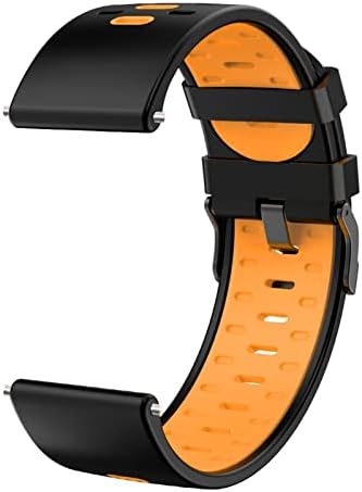 Coepmg 22mm Silikonske trake za Sunto 9 Peak na otvorenom Sport Smart Watch Prozračiva za narukvicu za zamjenu Coros Vertix