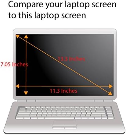 Zaštita ekrana protiv plavog svjetla za Laptop od 13,3 inča. Filtrirajte plavo svjetlo koje ublažava naprezanje