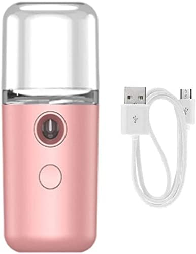 Steaper za lice za lice za lice vlade prenosne ručne ljepote USB punjiva mašina 30ml ružičasta korisna i