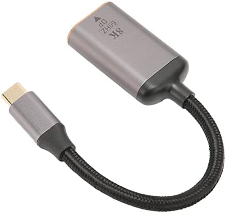 Rengu USB C za DisplayPort adapter, aluminijski USB C muški za DP ženski adapter