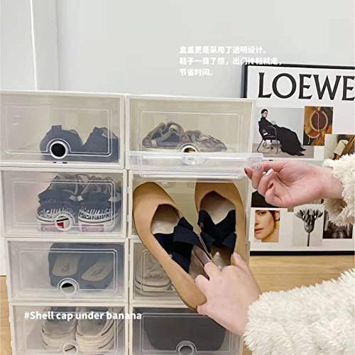 NC plastična kombinacija prozirna kutija za spremanje cipela cipela za prašinu besplatni kombinirani muškarci