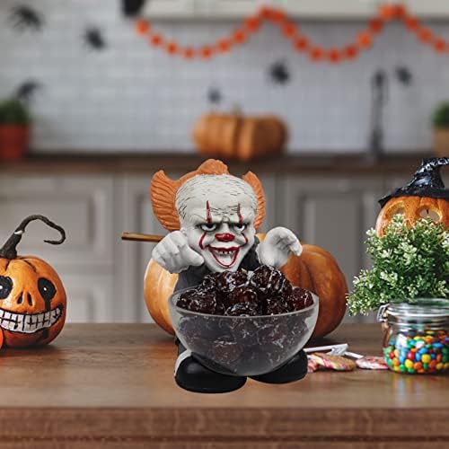 Cafele Halloween Candy Bowl ubica Jason Freddy Clown Status Candy Dish sa uklonjivim kontejnerom horor film
