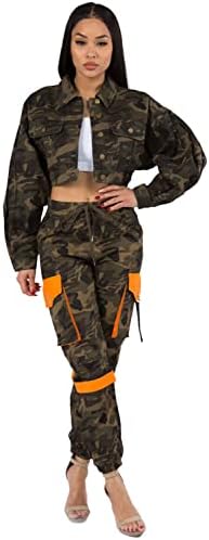 Twiinsisters ženska modna moda visoki struk udobni multi džepovi komunalni teretni hlače Jogger za žene