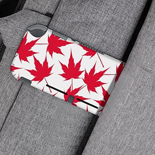 Canada Red Maple Leaves Switch Game Sticker priličan uzorak naljepnice za zaštitni Film sa punim omotom