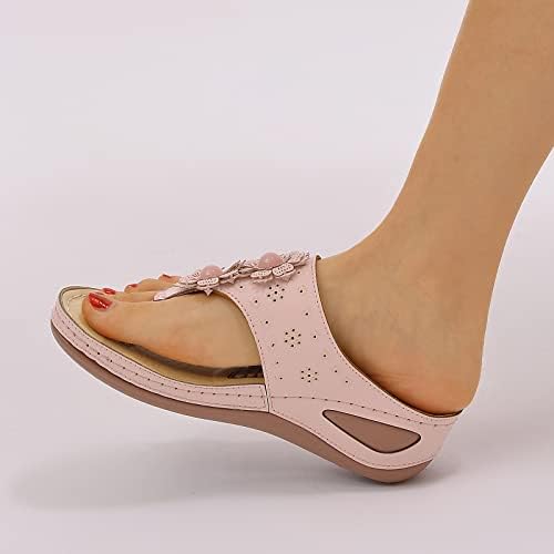 GuangYuan Rimske Sandale Žene Vežu Vintage Kauzalne Sandale Na Plaži Potporne Cipele Protiv Klizanja Prozračne