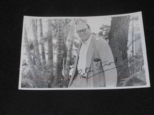 Horror Fiction Autor Peter Straub potpisao je 6x4 Autograph Vintage Photo JB5