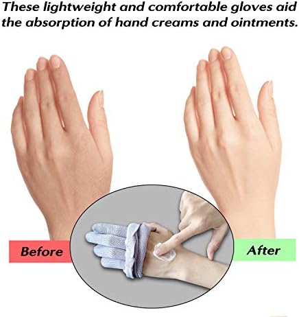 MIG4U hidratantne kozmetičke rukavice sa ekranom osetljivim na dodir + 2 Para pamuk hidratantne čarape