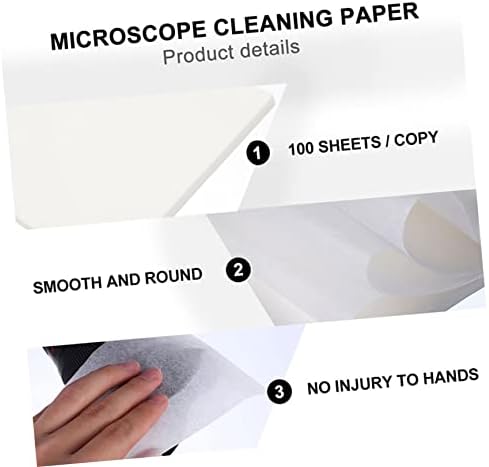 VILFUL Tissue listovi papir za čišćenje sočiva sočiva Kamera sočiva ekrani papir za sočivo papir za sočivo kamera za čišćenje sočiva papir za mikroskop čišćenje papira za sočivo obrišite papir za sočivo čišćenje sočiva 300