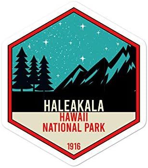 Haleakala, Nacionalni park Hawaii Vinil naljepnica naljepnica 3 '' do 5,5 ''