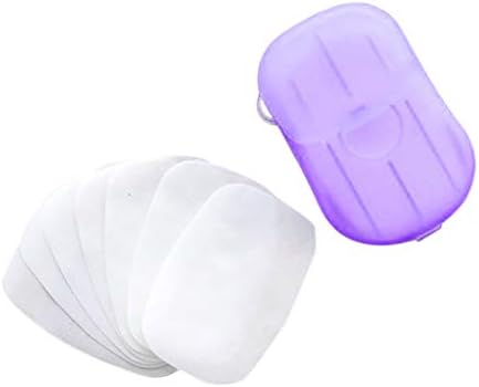 PASHY 20pcs sapun papir za jednokratnu upotrebu za pranje ruku čišćenje papira Mini listovi za kupanje mirisni
