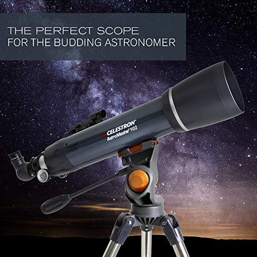 CELESTRON - Astromaster 102AZ refraktor teleskop - refraktor teleskop za početnike - potpuno obložena staklena