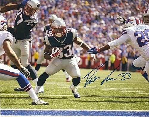 Autographied Dion Lewis 8x10 New England Patriots Photo sa COA